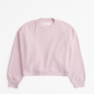 Abercrombie & Fitch Lounge Mini Dolman Crew Pink Size S/M